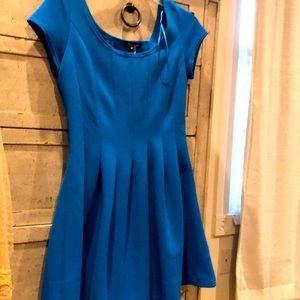 Short sleeved Blue dress
